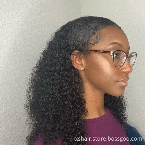Promotion Used Sale Upart Unprocessed Virgin U Part Blonde Wig Human Hair